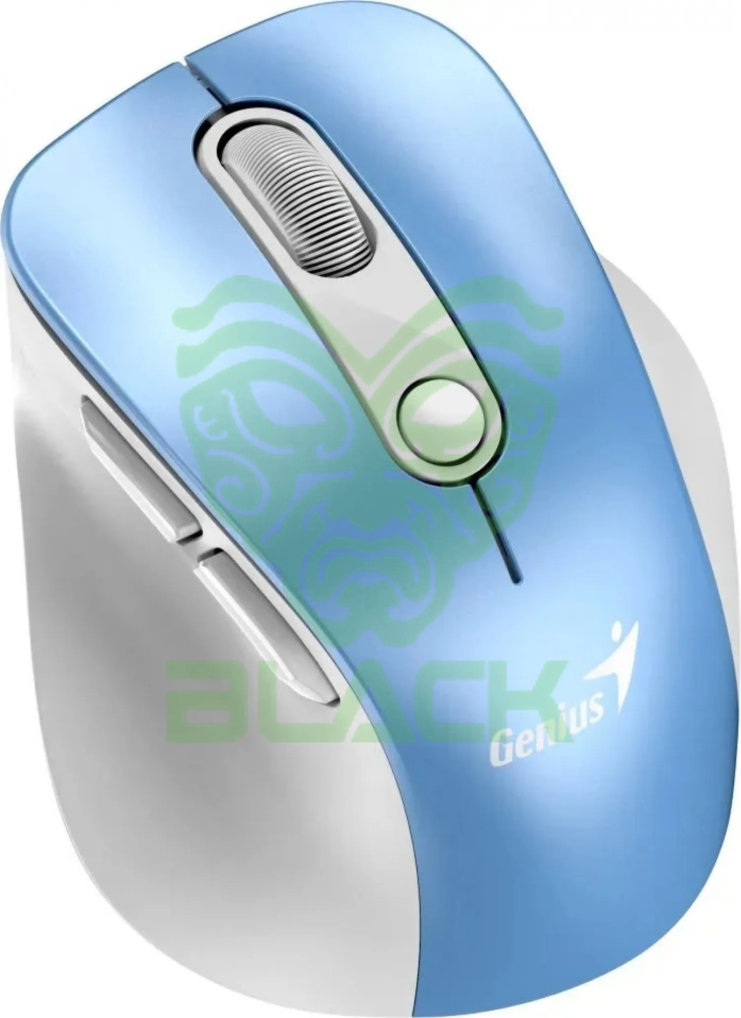 MOUSE WIRELESS MINI GENIUS ERGO 9000S PRO RECARGABLE BLUE