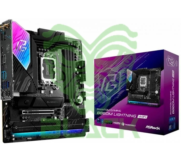 MOTHER ASROCK B860M LIGHTNING WIFI LGA1851 DDR5