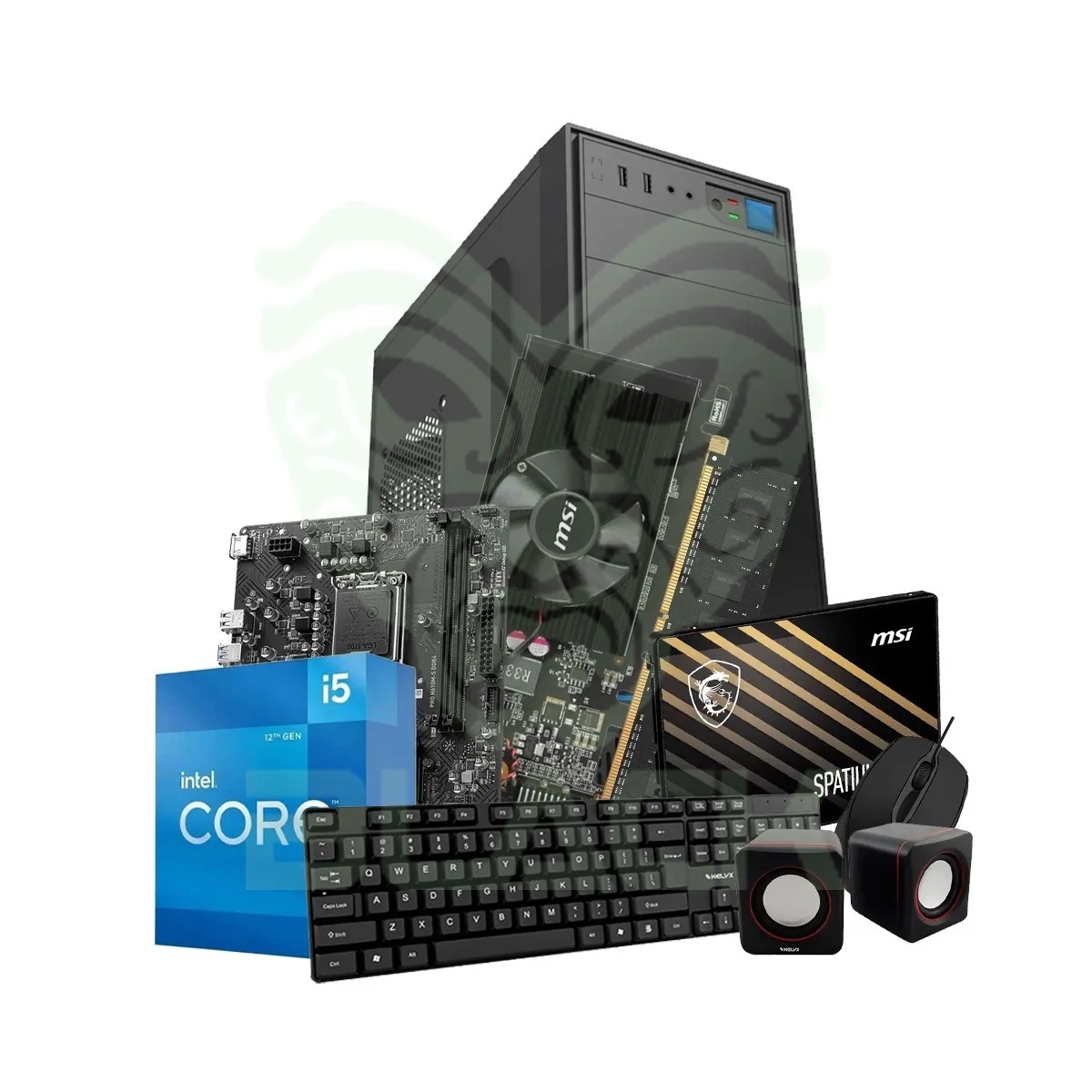 PC KELYX INTEL CORE I5-12400F 8G SSD 480GB GT 710 (MSI)