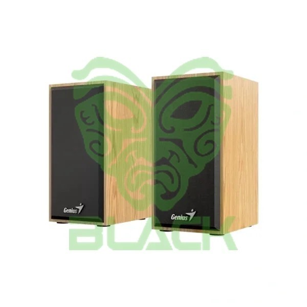 PARLANTES GENIUS SP-HF 180 USB POWER PINE WOOD