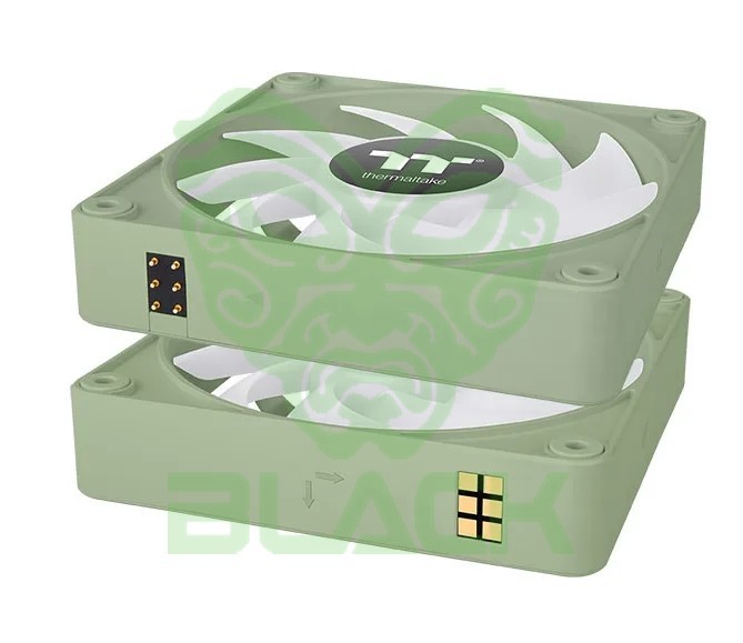 GABINETE COOLER THERMALTAKE CT120 EX ARGB SYNC MATCHA GREEN