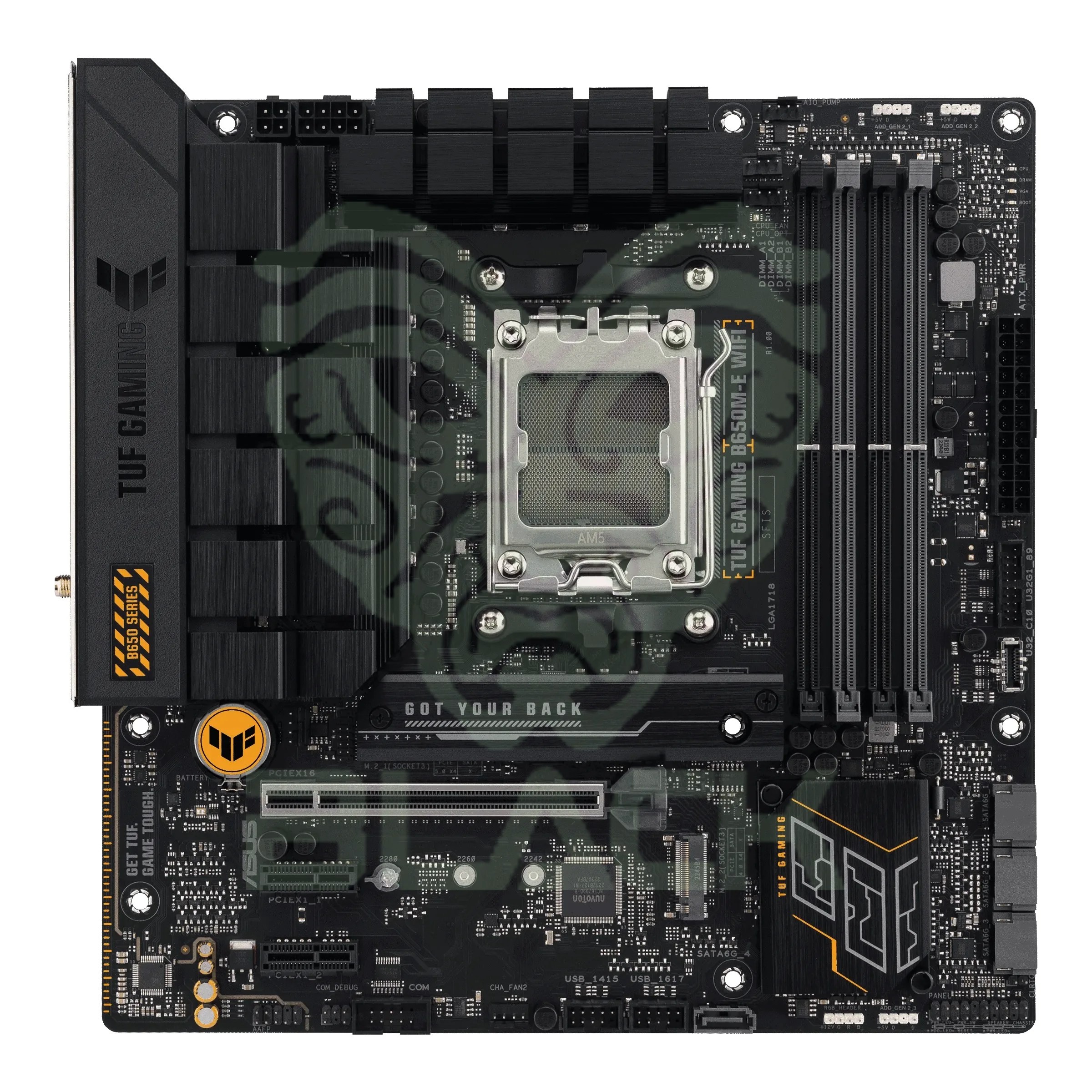 MOTHERBOARD ASUS TUF GAMING B650EM-E WIFI AMD SOCKET AM5 DDR5
