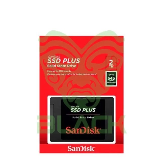 DISCO SOLIDO SANDISK SSD PLUS 2TB 2.5" SATA III