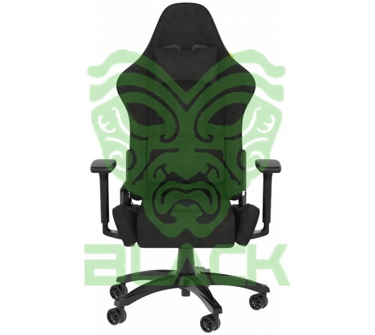 SILLA GAMER CORSAIR TC100 RELAXED TELA NEGRO (PESO MAX. 120KG)