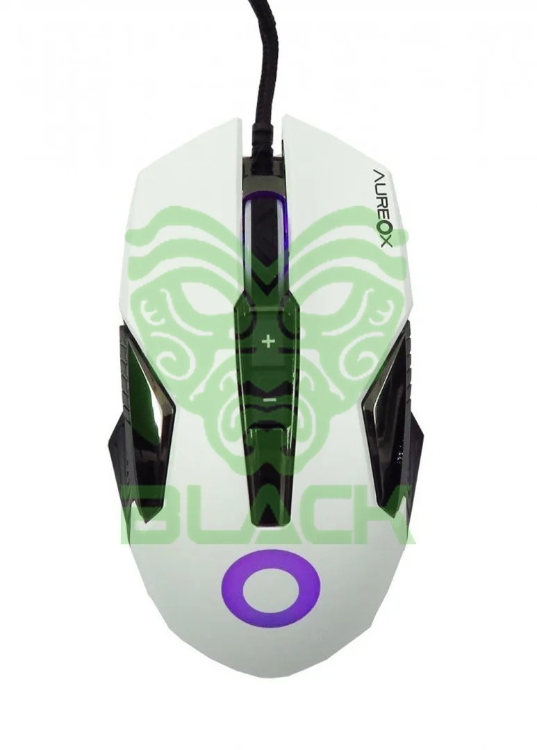 AUREOX MOUSE GAMER FIREFORCE WHITE EDITION