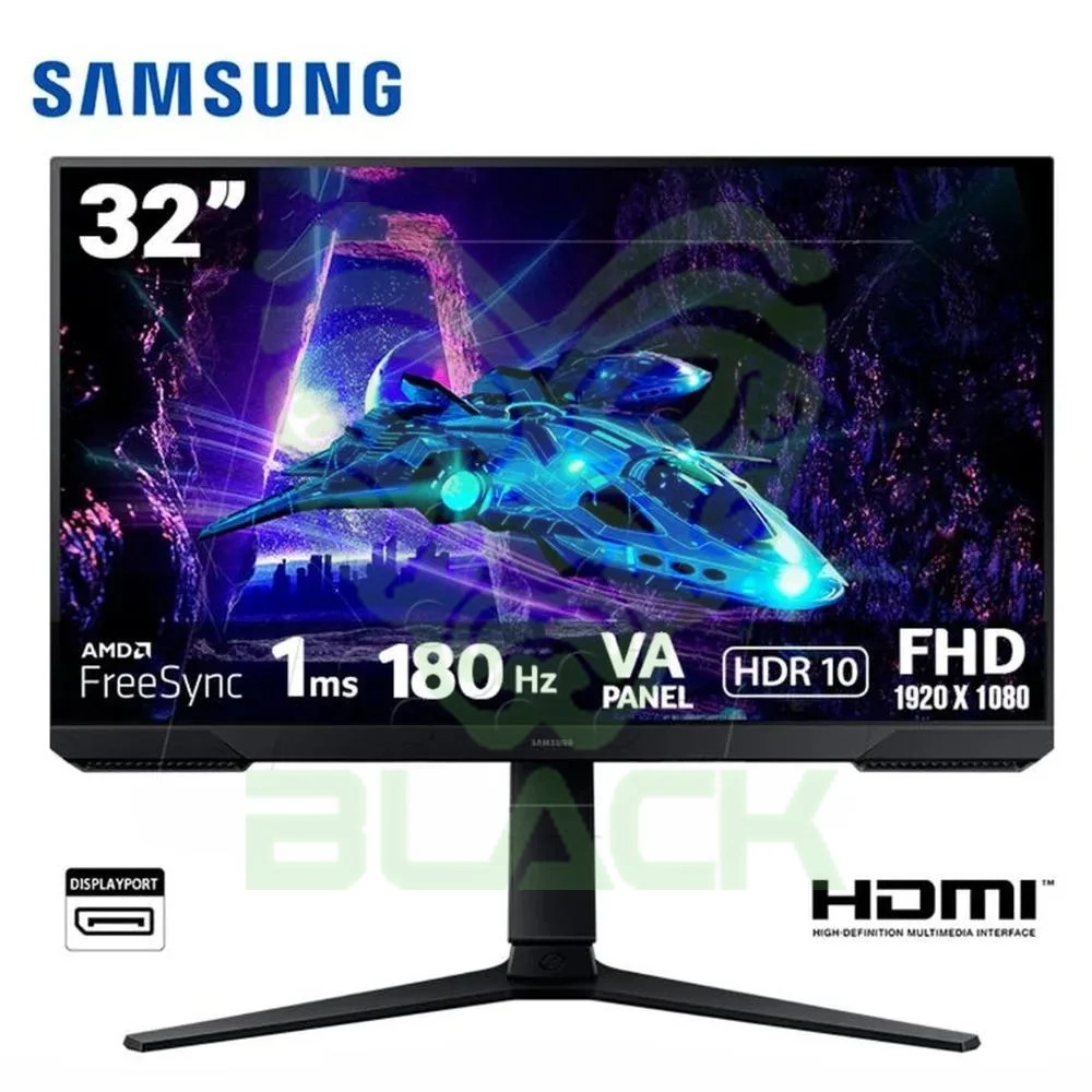 MONITOR SAMSUNG 32 G3 GAMER PLANO