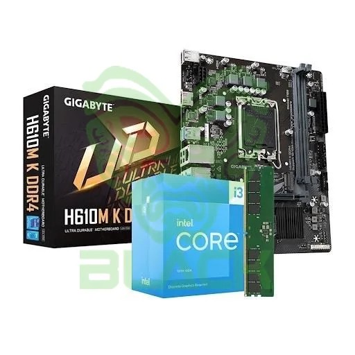 COMBO PC ECOVISION I3-13100F + MOTHER + 8GB
