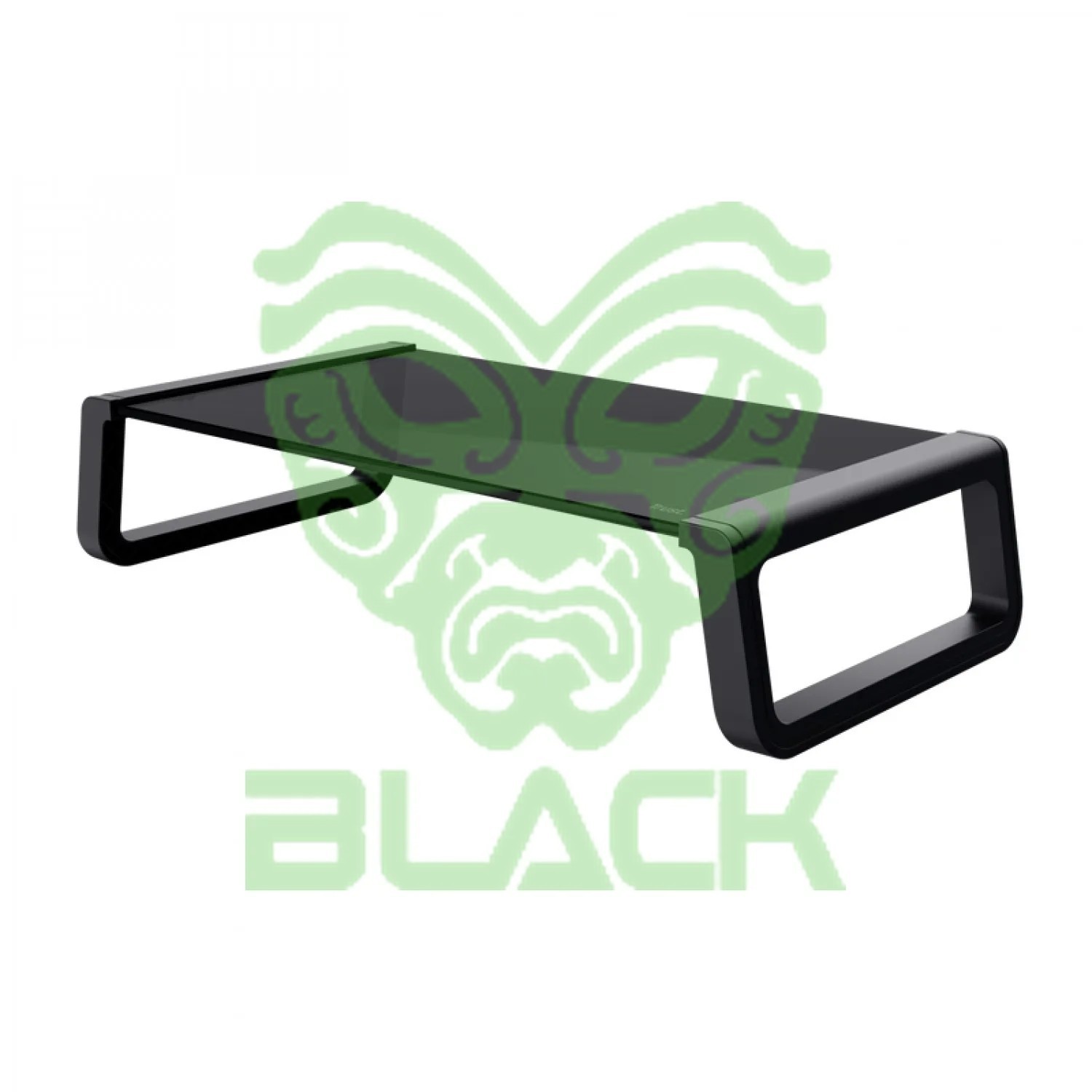 SOPORTE TRUST MONTA MONITOR VIDRIO STAND BLACK