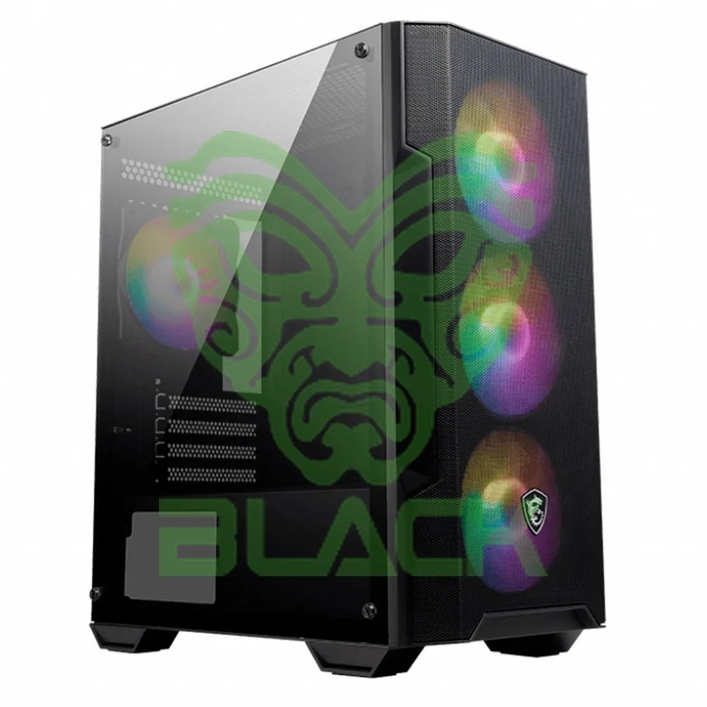 GABINETE MSI MAG FORGE M100A 4X FAN RGB M-ATX