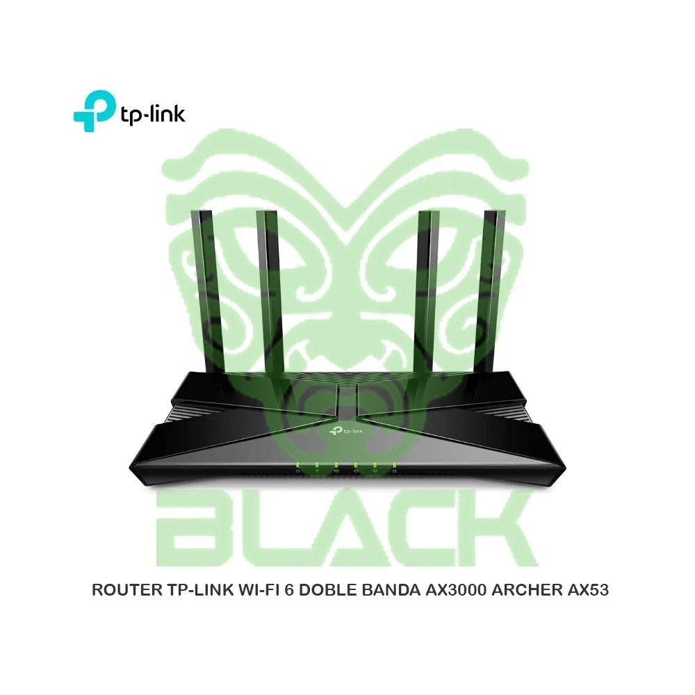 TP LINK ROUTER WIFI DOBLE BANDA AX3000 W6 (4ANT)