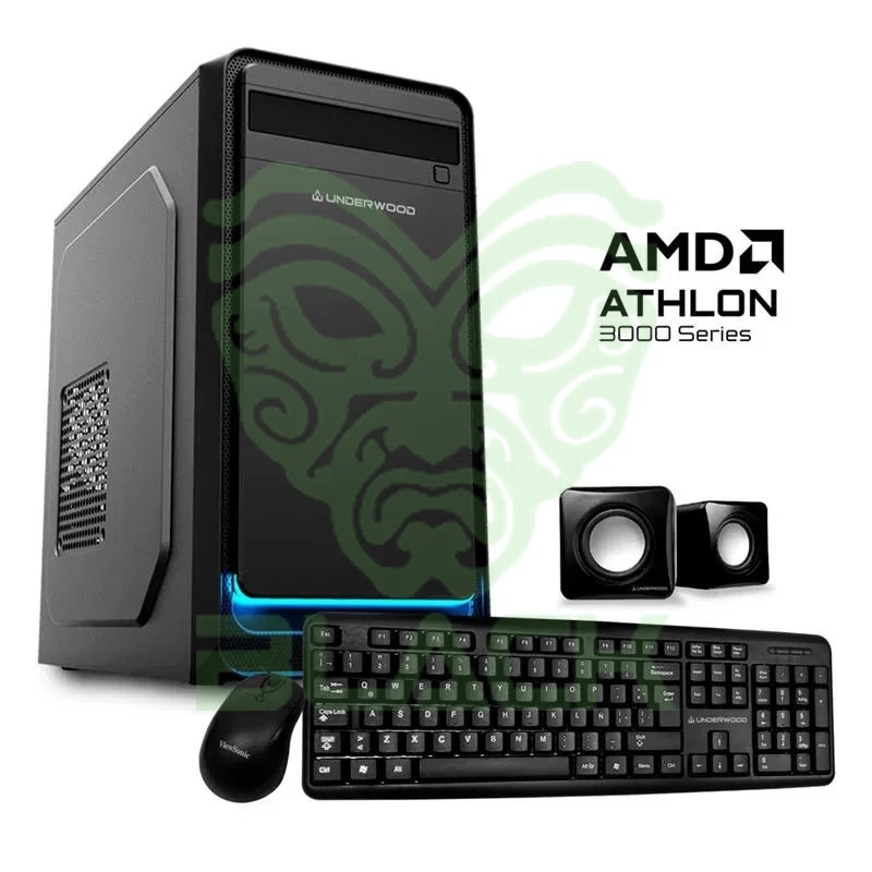 PC UNDERWOOD AMD ATHLON 3000G 8GB RAM SSD 240GB FREEDOS
