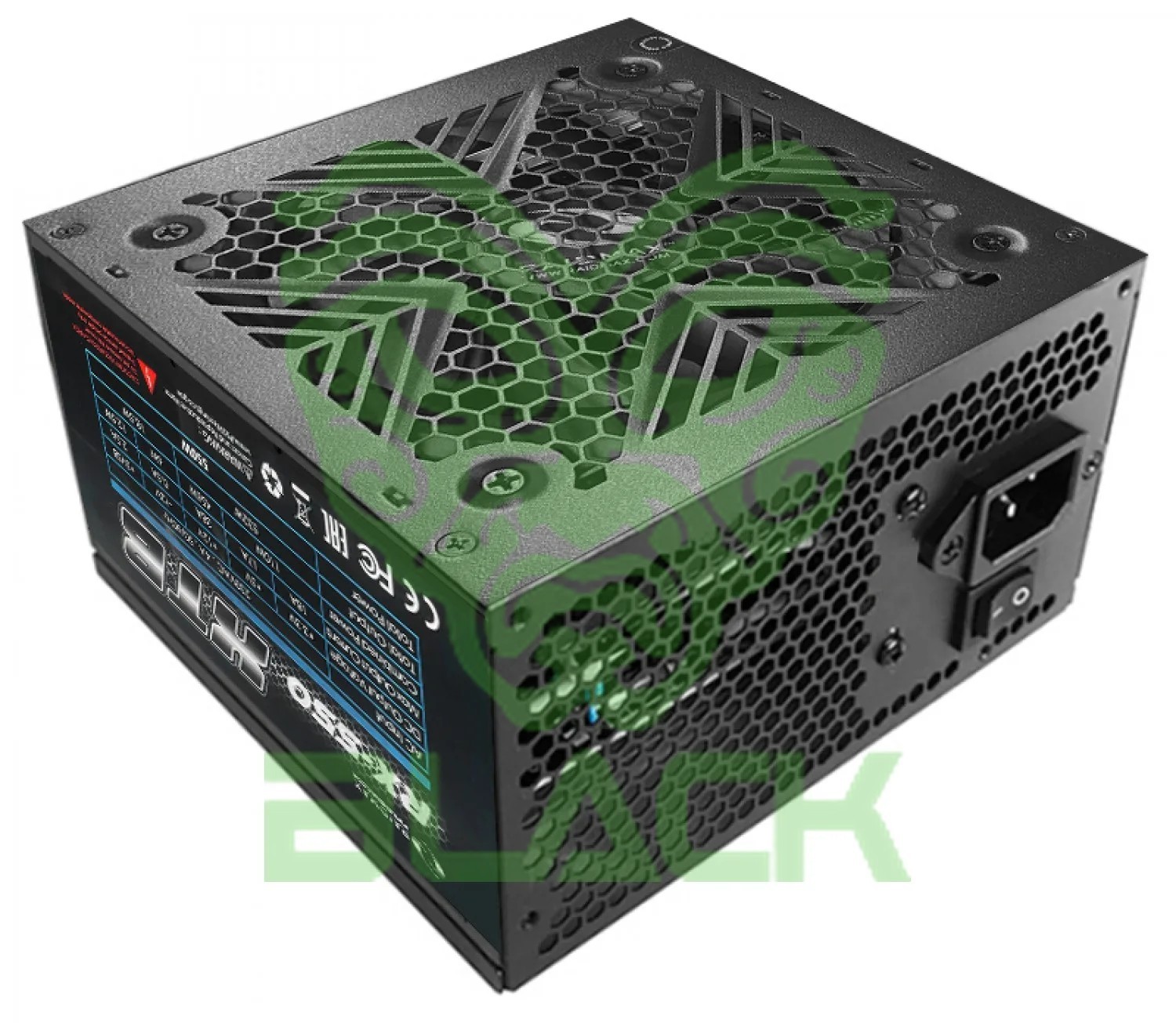 Fuente Gamer 550w Raidmax Xtb
