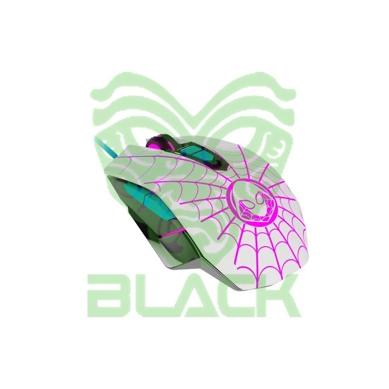 MOUSE GHOST SPIDER X-TECH OPTICO 7 BOTONES