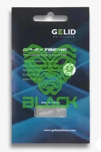 THERMAL PAD GELID 80X40 2.5MM 12W/MK