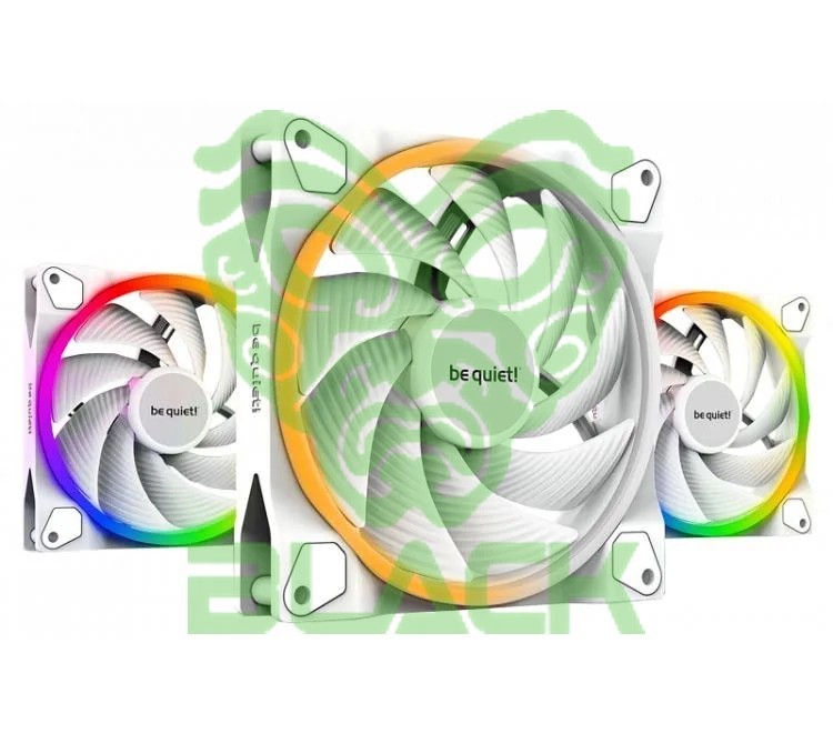 COOLER FAN BE QUIET! LIGHT WINGS 140MM WHITE ARGB PWM HIGH-SPEED KIT X3