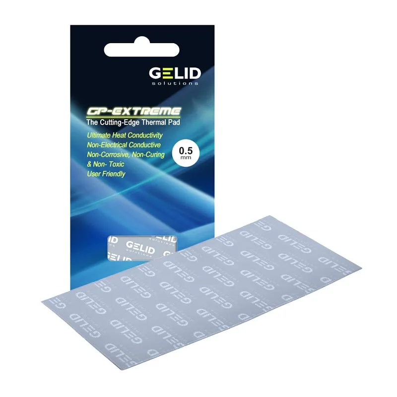 Thermal Pad Gelid 80x40 0.5mm 12W/mk