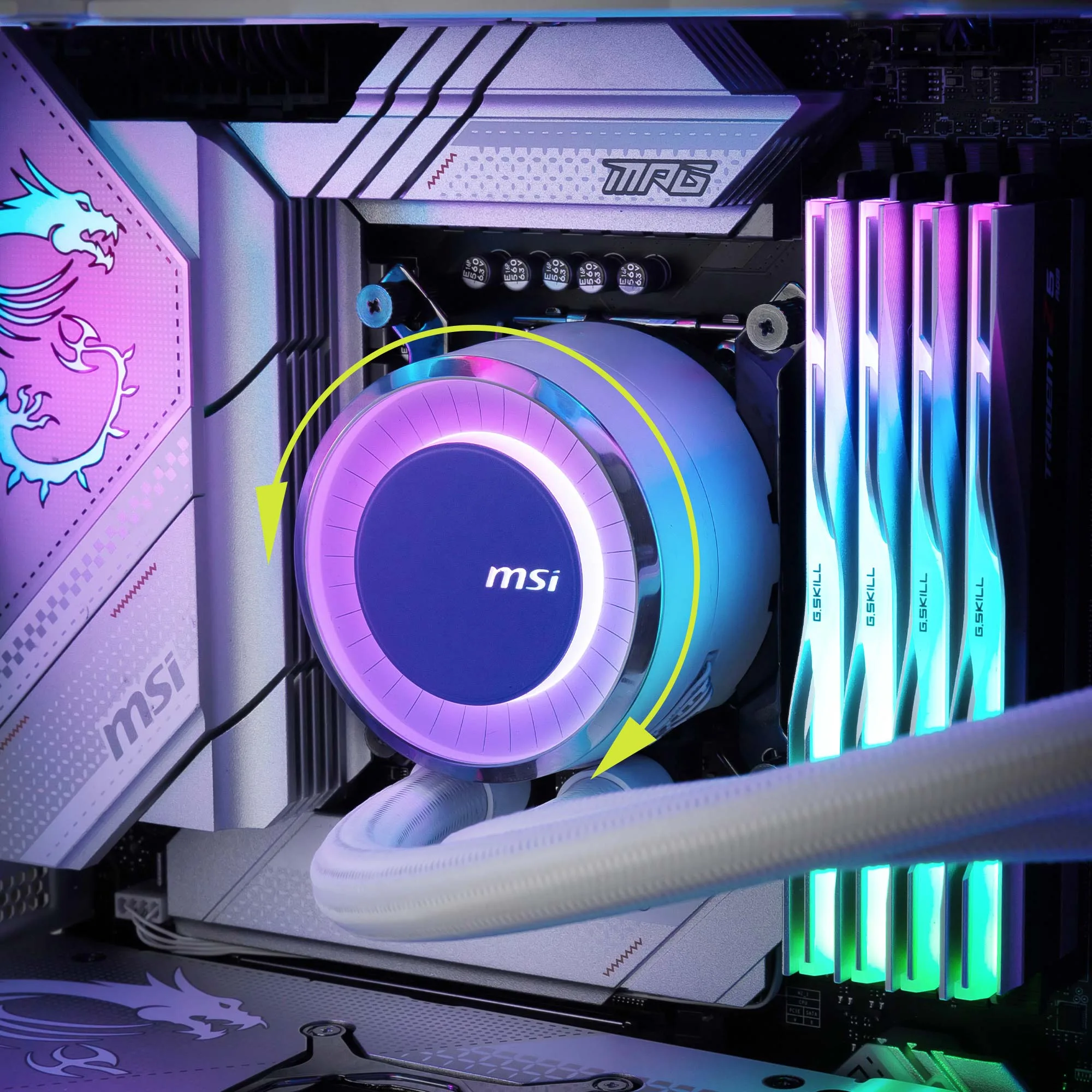 Watercooling MSI Coreliquid E240 White