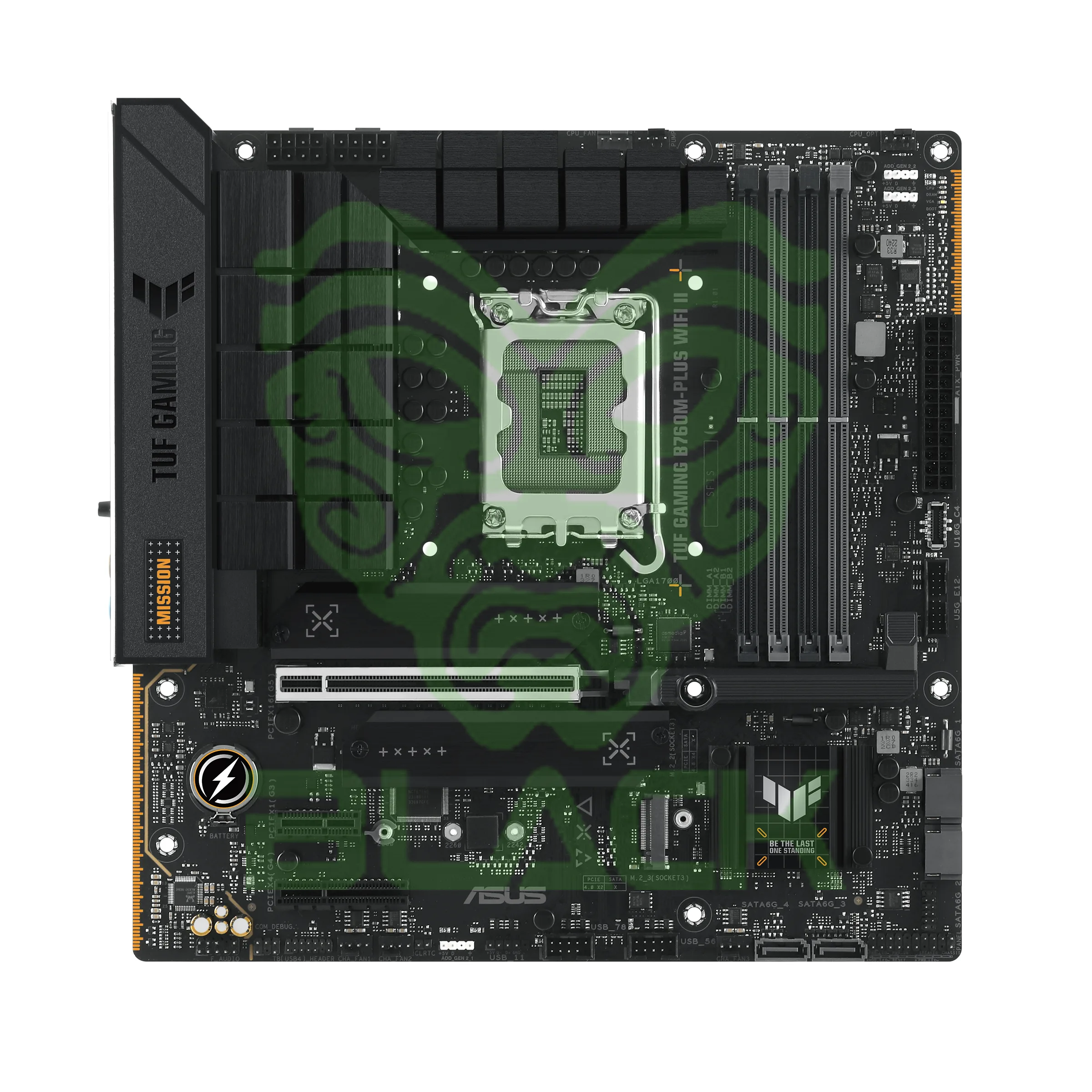 MOTHER ASUS TUF GAMING B760M-PLUS WIFI II 12/13/14TH GEN LGA1700 DDR5