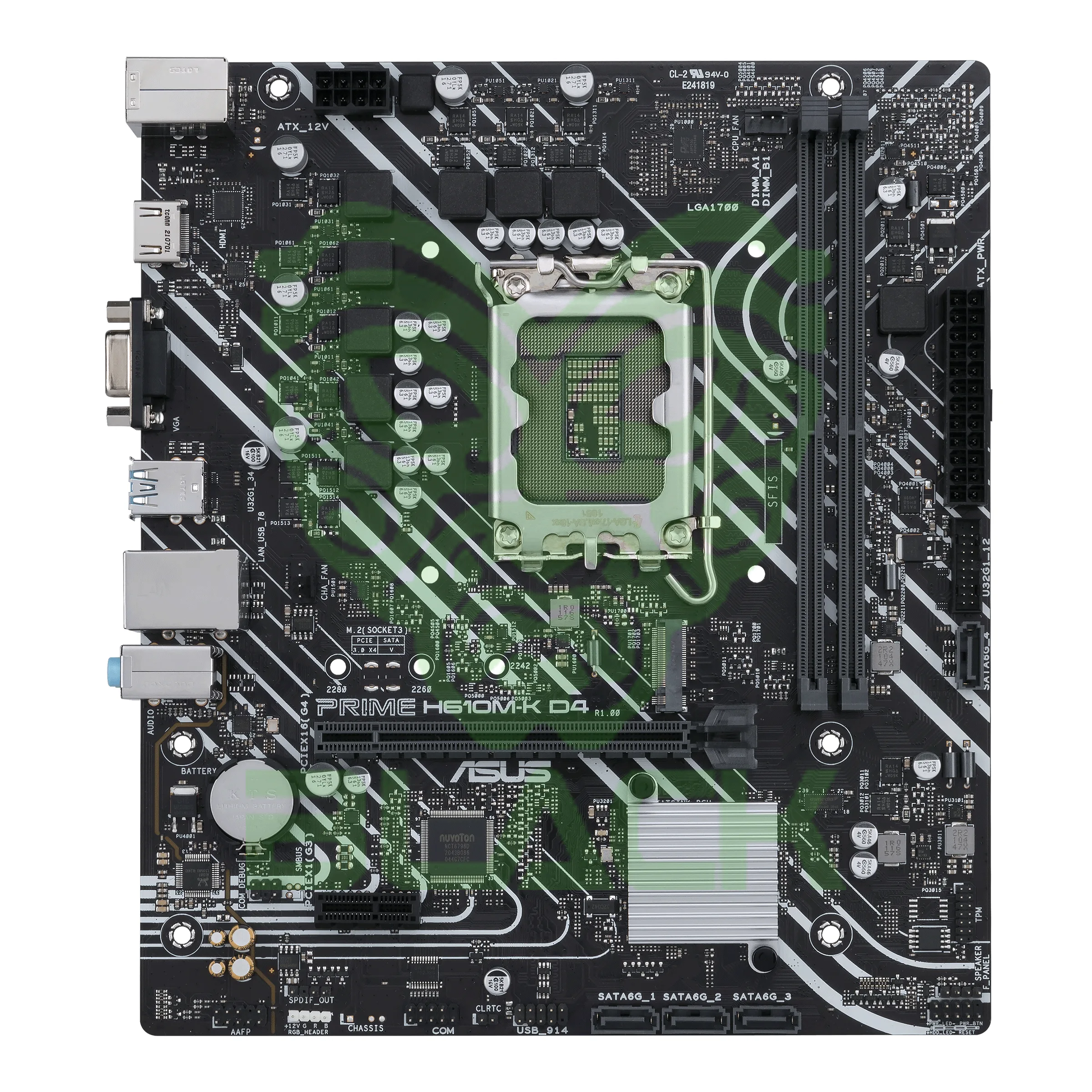 Mother ASUS Prime H610M-K CSM DDR4 S1700
