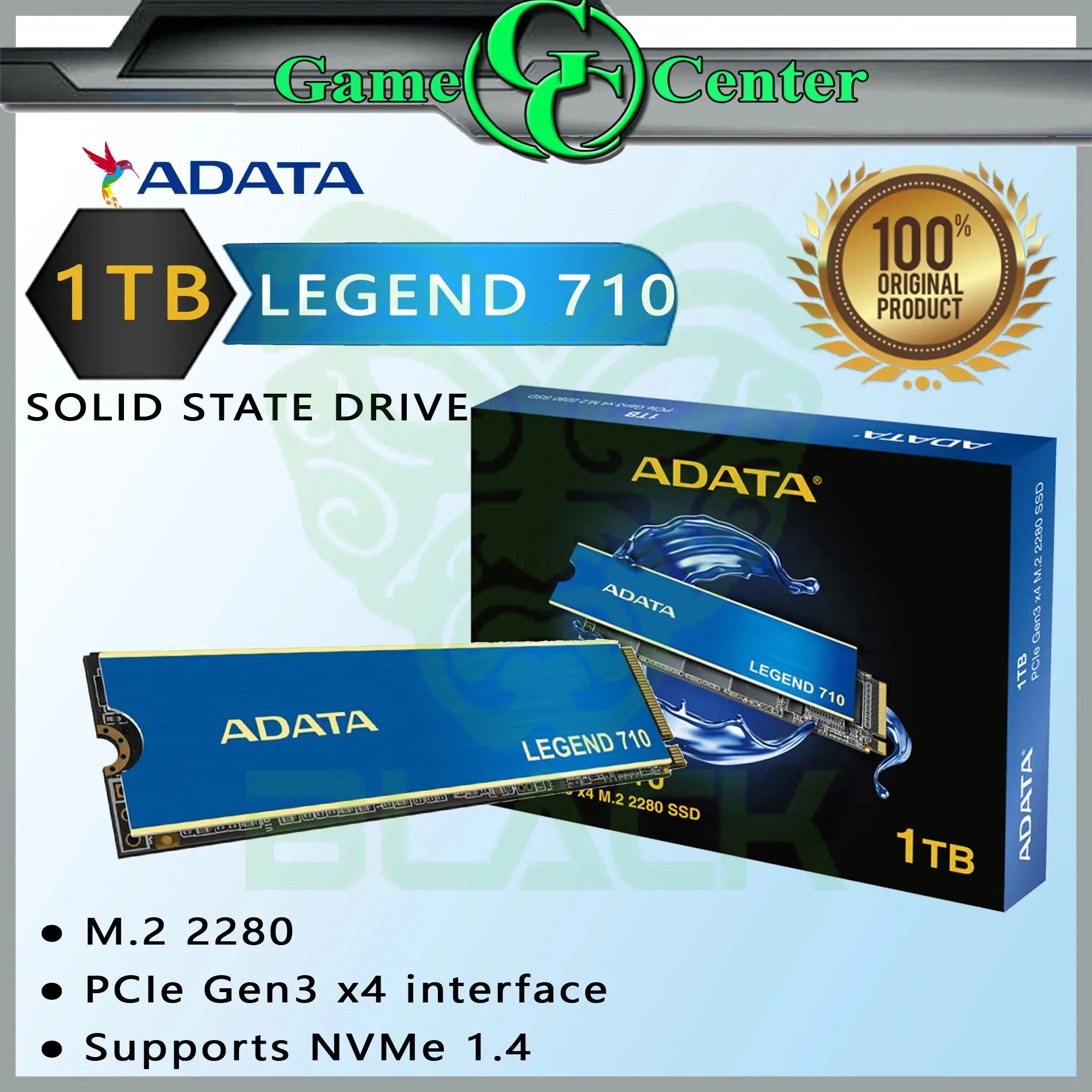 DISCO SSD ADATA 1TB LEGEND 710 M.2 2280 PCIE GEN3X4
