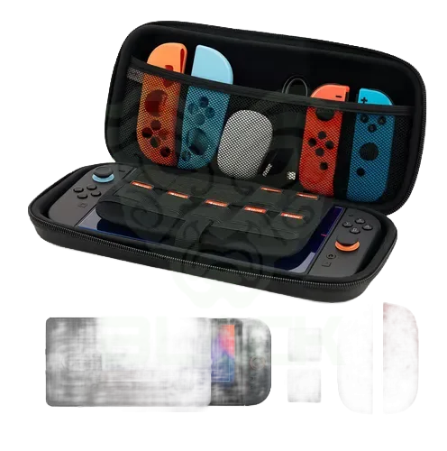 ACCESORIOS TRUST ESTUCHE RIGIDO PARA NINTENDO SWITCH 2 RED GXT1251RB