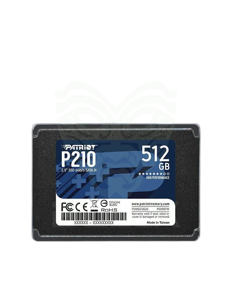 DISCO SOLIDO SSD 512 GB SATA 3 PATRIOT P210S512G25