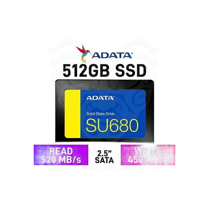 DISCO SSD ADATA 512GB ULTIMATE 3D NAND SATA 6GB/S 2.5" ASU650SS-512GT-R