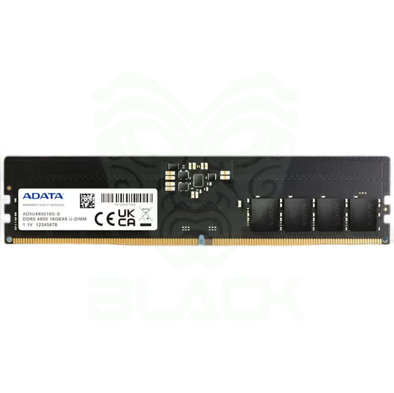 MEMORIA RAM ADATA 16GB DDR5 4800MHZ U-DIMM - AD5U480016G-S