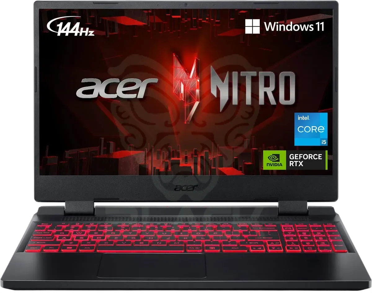 NOTEBOOK ACER NITRO 5 AMD RYZEN 5 755HS/MEMORIA 16 GB/SDD 512 GB/15.6 IPS 165 HZ QHD/P.VIDEO RTX 3050/WINDOWS 11 HOME