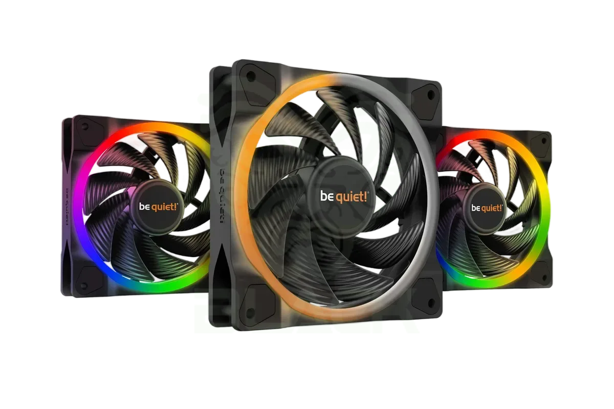 COOLER FAN BE QUIET! LIGHT WINGS 120MM WHITE ARGB PWM HIGH-SPEED KIT X3