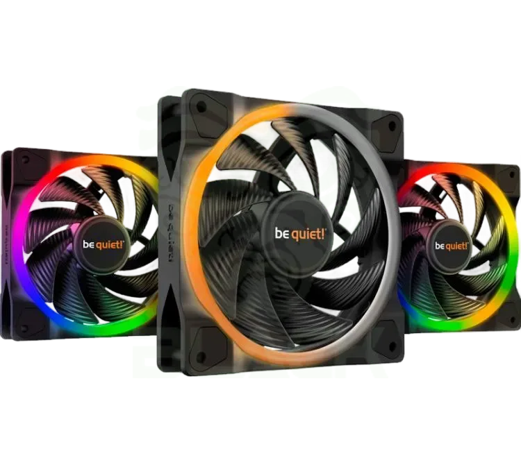 COOLER FAN BE QUIET! LIGHT WINGS 120MM ARGB PWM HIGH-SPEED KIT X3