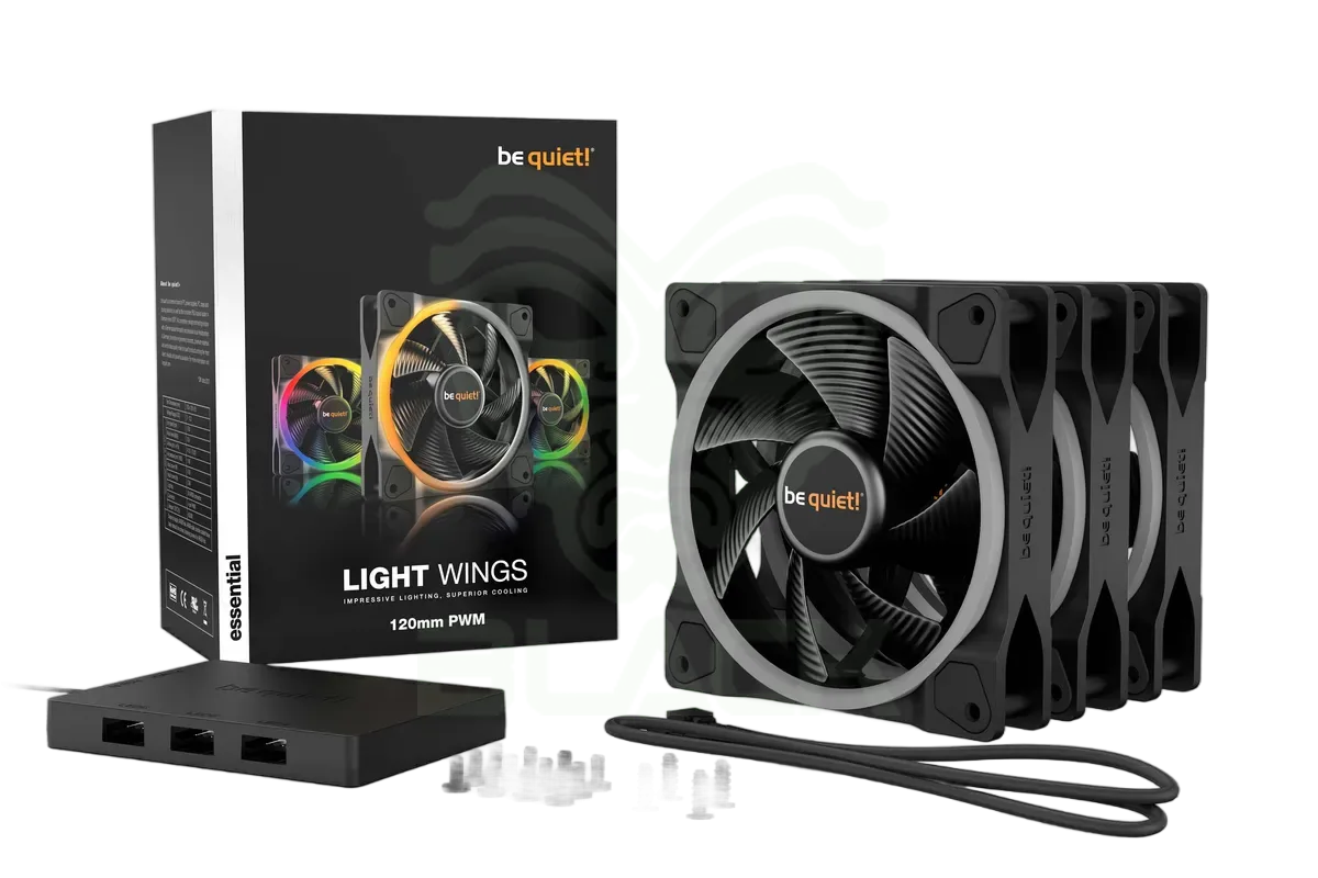 COOLER FAN BE QUIET! LIGHT WINGS 120MM ARGB PWM HIGH-SPEED