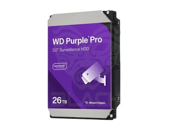 DISCO RIGIDO VIDEOVIGILANCIA 26 TB WESTERN DIGITAL PURPLE PRO