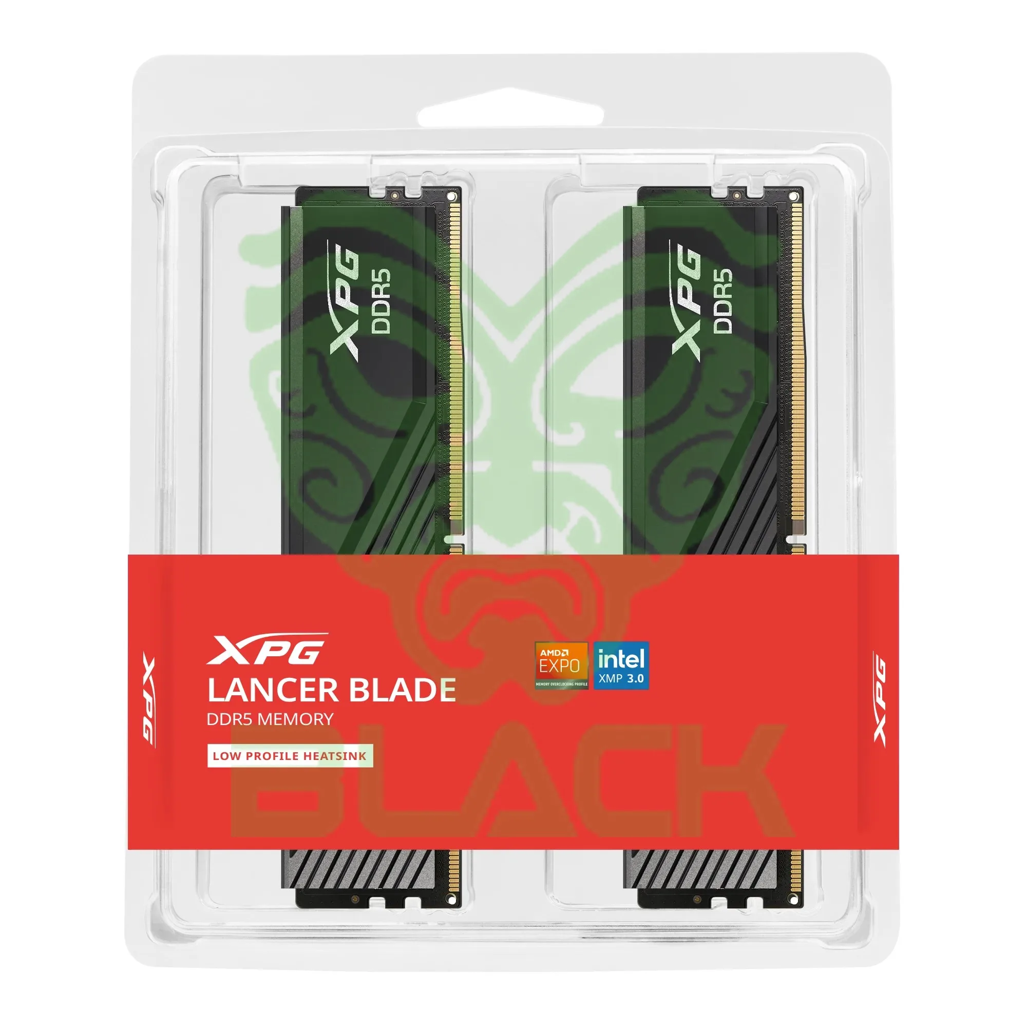 MEMORIA RAM XPG 8GB DDR5 5600MHZ LANCER BLADE BLACK AX5U5600C468G-SLABBK