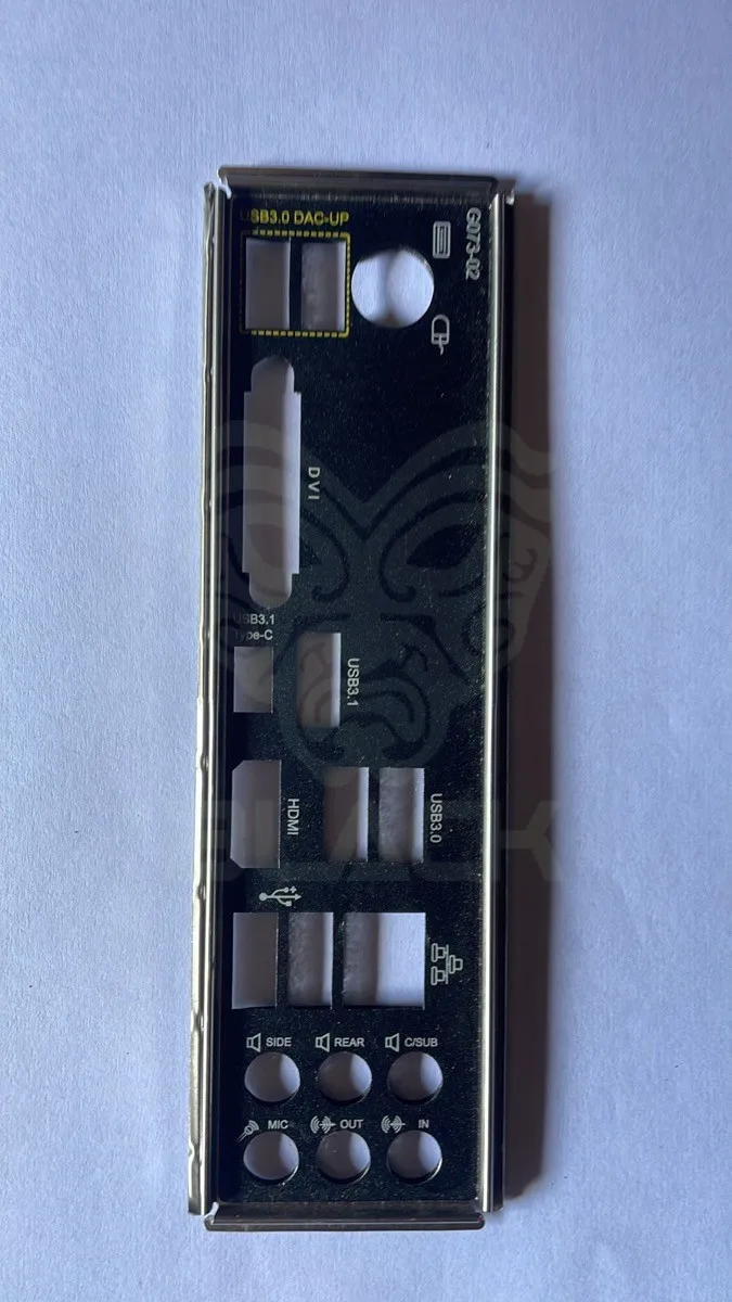 I/O SHIELD BACKPLATE MOTHERBOARD 047