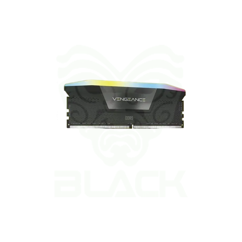 MEMORIA CORSAIR DDR5 16GB 6000MHZ VENGEANCE RGB CL36 BLACK INTEL XMP 3.0 / AMD EXPO
