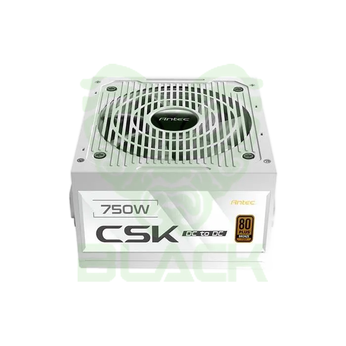 FUENTE ANTEC 750W 80 PLUS BRONZE ATX 3.1 PCIE 5.1 CSK750DC WHITE AR