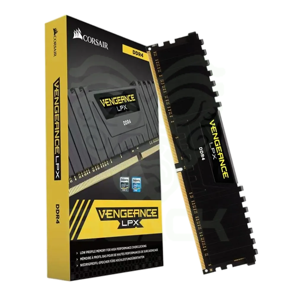 MEMORIA RAM UDIMM CORSAIR VENGEANCE LPX 8GB DDR4 3200MHZ C16 1.35V (1X8GB) - BLACK