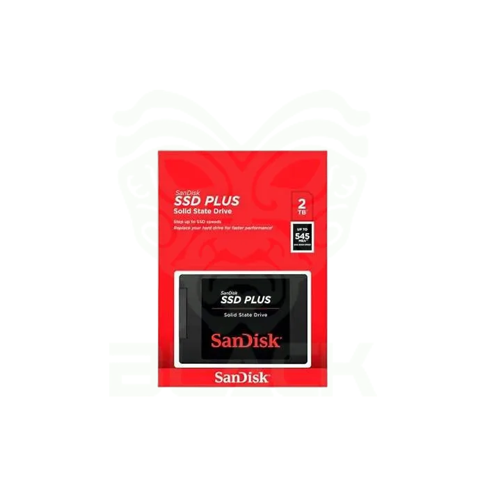 DISCO SOLIDO SANDISK SSD PLUS 2TB 2.5" SATA III