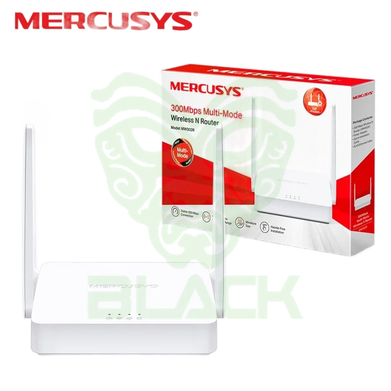 ROUTER WIFI MERCUSYS MW302R 300MBPS 2 ANTENAS