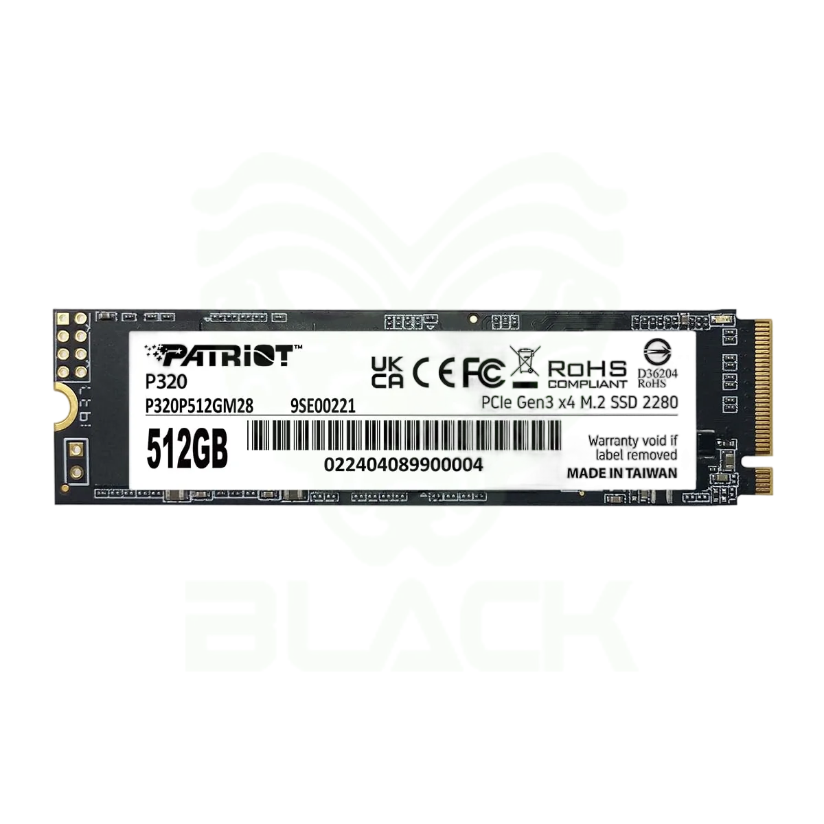 DISCO SSD PATRIOT P320 SOLID 512GB M.2 PE000997