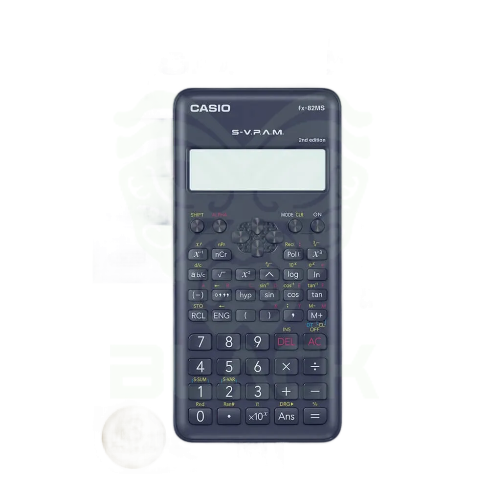CALCULADORA CIENTIFICA CASIO (FX-82MS-2) 240 FUNCIONES BLACK