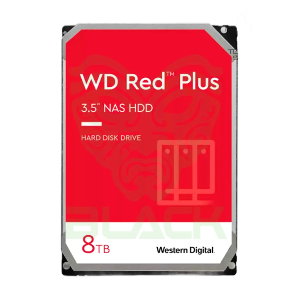 DISCO DURO INTERNO WESTERN DIGITAL 8TB 3.5" RED PLUS