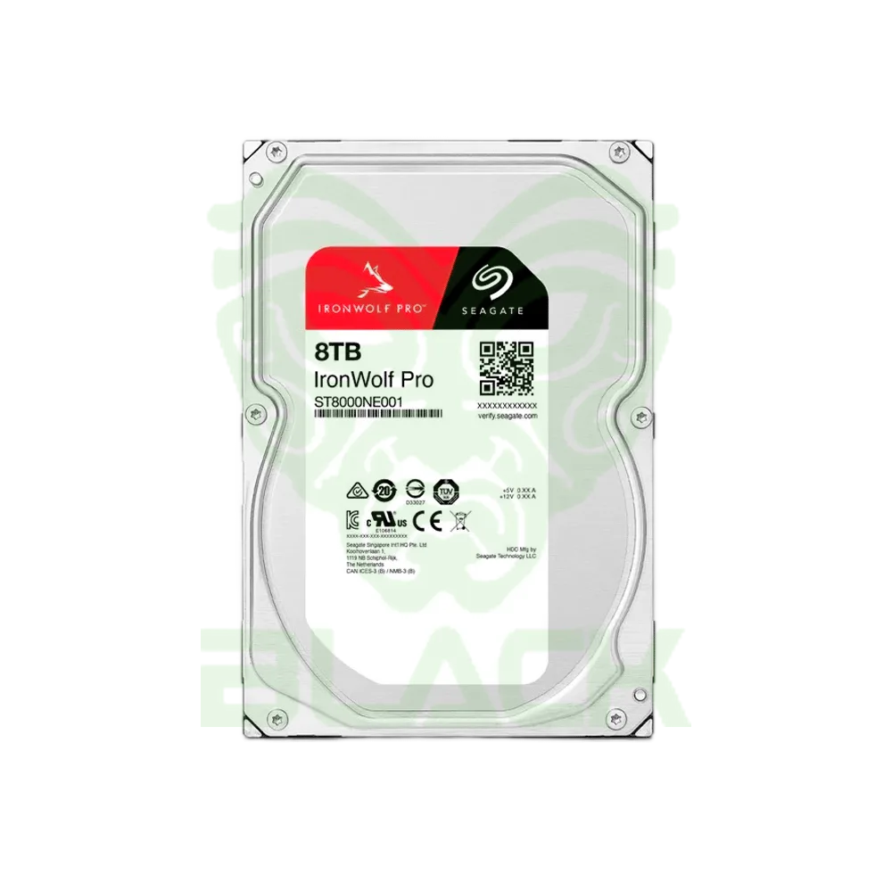 DISCO INTERNO SEAGATE 8TB 3.5 NAS IRONWOLF