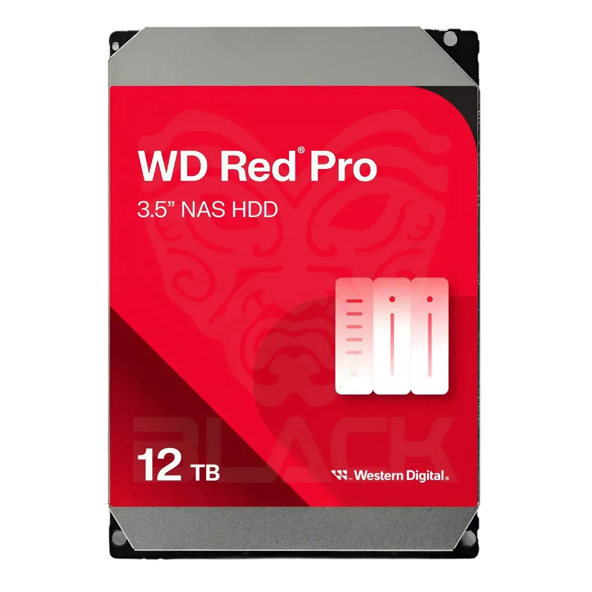 DISCO DURO WESTERN DIGITAL NAS RED PRO 12TB 3.5" SATA 7200RPM CMR 512MB WD122KFBX