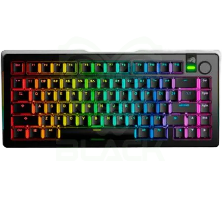 TECLADO MECANICO GLORIOUS GMMK3 PRO 75% RGB SWITCHES FOX BLACK US