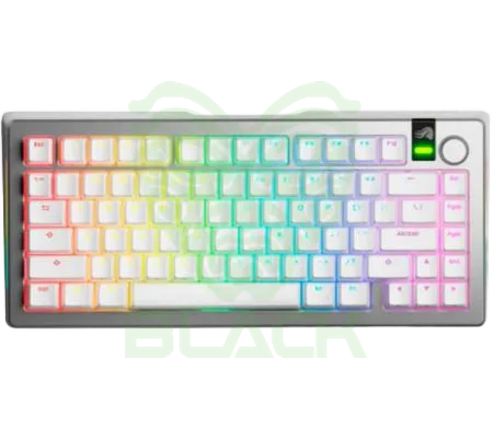 TECLADO MECANICO GLORIOUS GMMK3 PRO 75% RGB SWITCHES FOX WHITE US