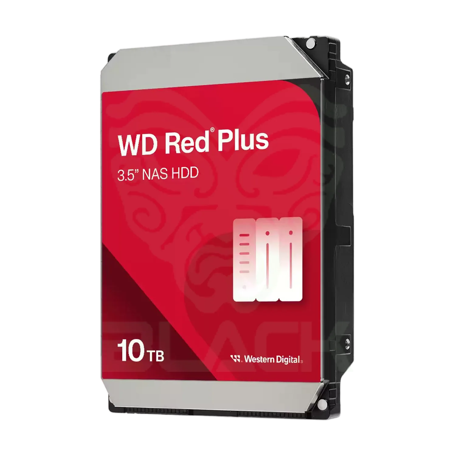 DISCO DURO INTERNO WESTERN DIGITAL RED PLUS 10TB 3.5" SATA 7200RPM WD100EFGX