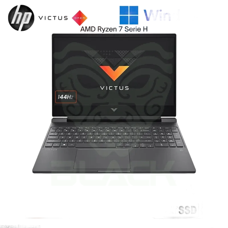 NB HP 15.6 VICTUS R7-5800H 8GB 512G WIN11H RTX3050
