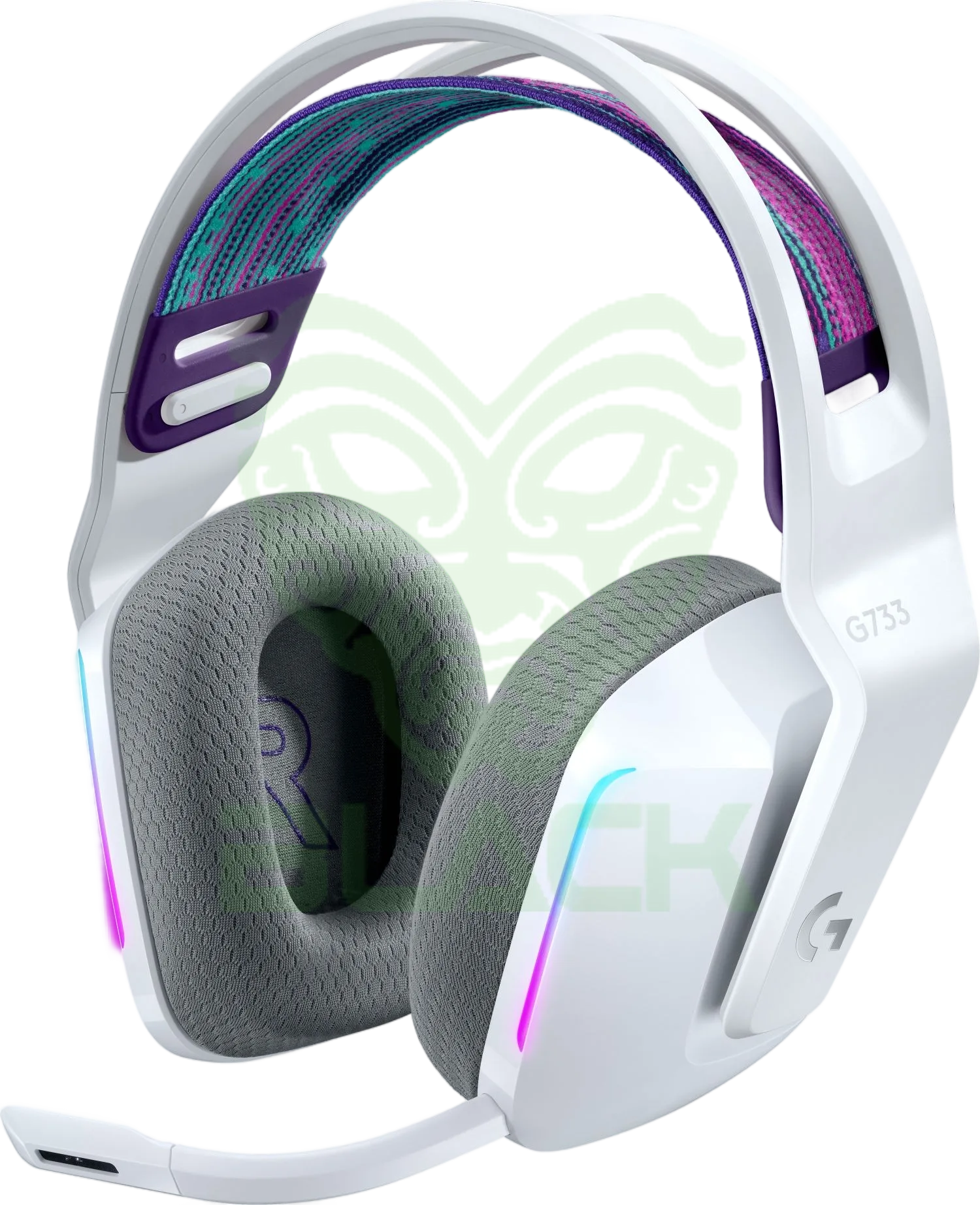 HEADSET LOGITECH G733 LIGHTSPEED WHITE WIRELESS 2.4GHZ